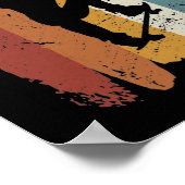 レトロヴィンテージスケートボード ポスター (角)