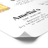 レトロヴィンテージスタイルシグネチャードリンクポスター ポスター (角)