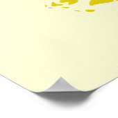 レトロヴィンテージスタイルフリーダムバイク ポスター (角)