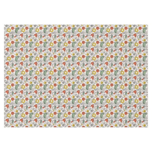 レトロヴィンテージスタイル果実模様 テーブルクロス (正面(横))