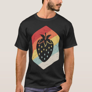 レトロヴィンテージストロベリーファームストロベリー農業 Tシャツ