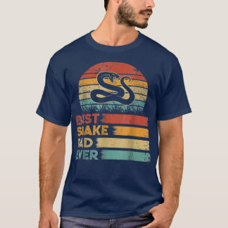 レトロヴィンテージスネークパパエバー Tシャツ