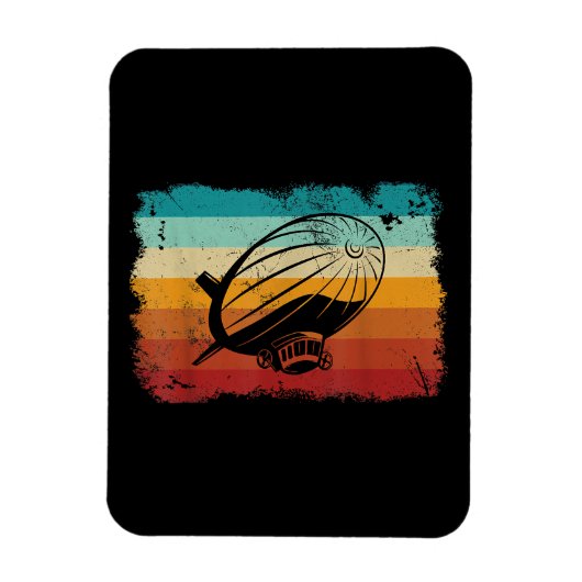 レトロヴィンテージゼッペリン飛行船ゼップリンL マグネット (縦)