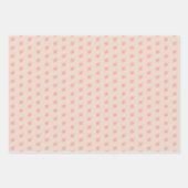 レトロヴィンテージタイプライター&フラワー ラッピングペーパーシート (正面3)