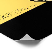 レトロヴィンテージタップダットアッシュおもしろいシガー引用文 ポスター (角)