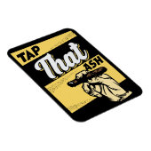 レトロヴィンテージタップダットアッシュおもしろいシガー引用文 マグネット (右側)