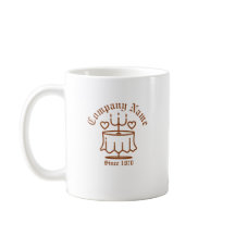 レトロヴィンテージダイナーラブテーブルブラウンアイコン