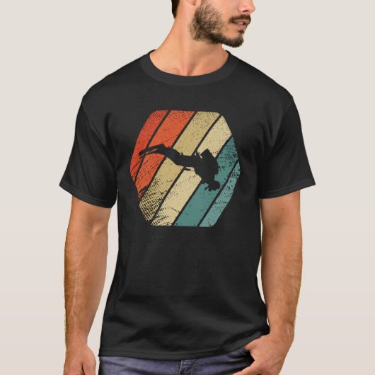 レトロヴィンテージダイビングホビー5 Tシャツ (正面)