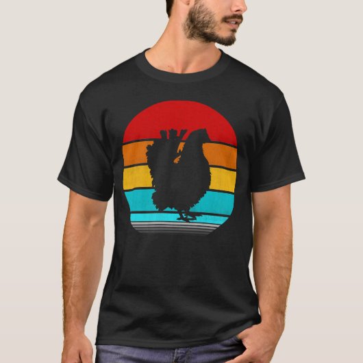 レトロヴィンテージチキン Tシャツ (正面)