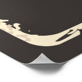 レトロヴィンテージチョコレートキャンディ ポスター (角)