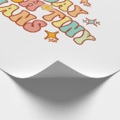 レトロヴィンテージテネシー州お土産ギフトオブオクル ラッピングペーパー (角)