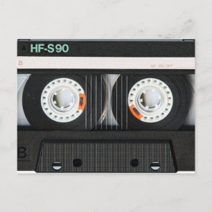レトロヴィンテージテープカセットレコーダ70s80s ポストカード