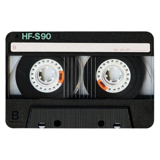 レトロヴィンテージテープカセットレコーダ70s80s マグネット (横)