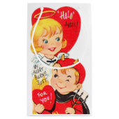 レトロヴィンテージデビルエンジェルバレンタイン スモールペーパーバッグ (裏面)