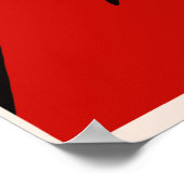 レトロヴィンテージデンマークのベルエポケ新聞の広告 ポスター (角)