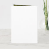 レトロヴィンテージトインデアクリスマスパーティー 招待状 (裏面)