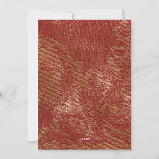 レトロヴィンテージトナカイのクリスマスファミリーフォト シーズンカード (裏面)