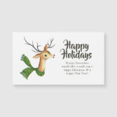 レトロヴィンテージトナカイ企業のクリスマス (正面)