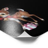 レトロヴィンテージトナディアピンククリスマスベビーシカ フォトプリント            (角)