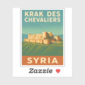 レトロヴィンテージトラベルクラクデシュバリエスキャッスル シール (シート)