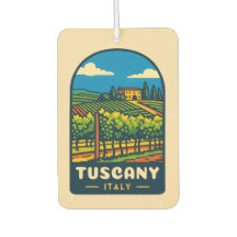 レトロヴィンテージトラベルタスカニーイタリアヴィンヤード