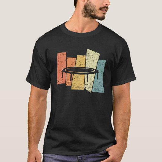 レトロヴィンテージトランポリン Tシャツ (正面)