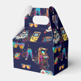 レトロヴィンテージネオン80のパターン フェイバーボックス