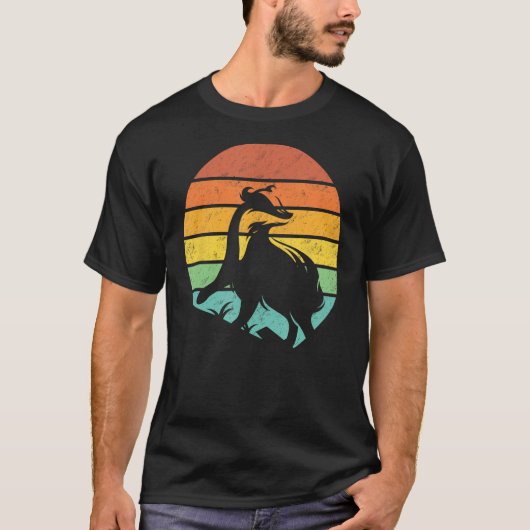 レトロヴィンテージハニーバッジャー Tシャツ (正面)