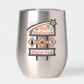 レトロヴィンテージハロウィーンサイン – トリックまたはトリート (背面)