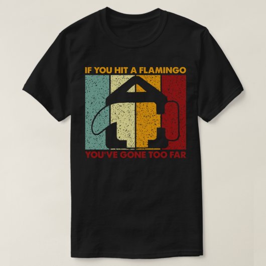 レトロヴィンテージハンマーバーン Tシャツ (デザイン正面)