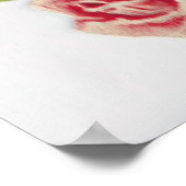 レトロヴィンテージバレンタインのアイスクリームバレンタインポスター ポスター (角)