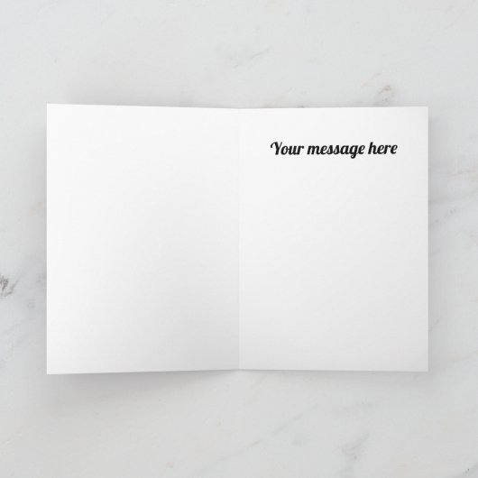 レトロヴィンテージバレンタイン女の子を追加メッセージカード シーズンカード (内部)