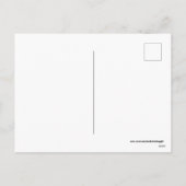 レトロヴィンテージバレンタイン葉書カップル シーズンポストカード (裏面)