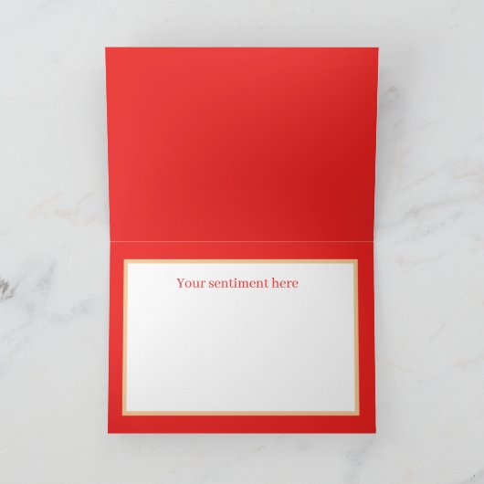 レトロヴィンテージバレンタイン飛行機ボーイ追加気持ち シーズンカード (内部)