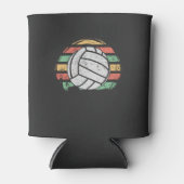 レトロヴィンテージバレーボール 缶クーラー (正面)