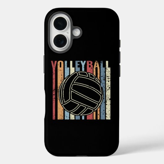 レトロヴィンテージバレーボール Case-Mate iPhoneケース (裏面)