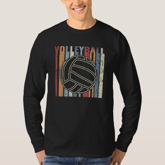 レトロヴィンテージバレーボール Tシャツ (正面)