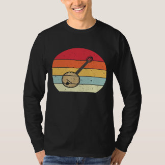 レトロヴィンテージバンジョー動揺してバンジョイスバンホ遊ー Tシャツ