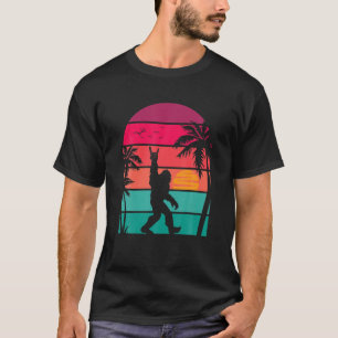 レトロヴィンテージビッグフットロック&ロール80s 90sロックh tシャツ