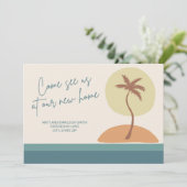 レトロヴィンテージビーチヤシの木の移動発表 (スタンド正面)