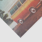 レトロヴィンテージビーチヴァンサーファーデクページ紙 薄葉紙 (詳細)