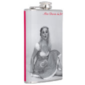 レトロヴィンテージピンナップガールアートスキットル飲料 フラスク (右)