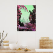 レトロヴィンテージファインアートロサンゼルスポスタープリント ポスター (キッチン)