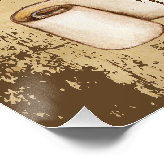 レトロヴィンテージファミリーニューハウスメリークリスマス ポスター (コーナー)