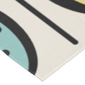 レトロヴィンテージフィルドオーバルパターンパステル テーブルクロス (アングル)