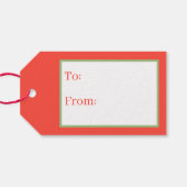 レトロヴィンテージフェスティバルクリスマスエンジェル ギフトタグ (裏面横)