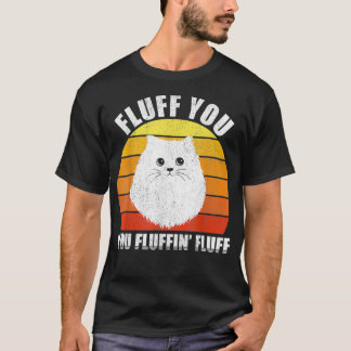レトロヴィンテージフラフフユーフラフインフラフおもしろいC Tシャツ