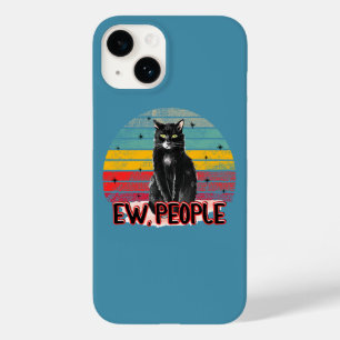 レトロヴィンテージブラックキャットニューピープル Case-Mate iPhone 14ケース