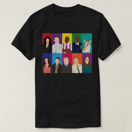 レトロヴィンテージブルックリンナインレトロヴィンテージ Tシャツ (デザイン正面)