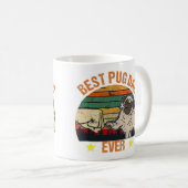 レトロヴィンテージプグパパエバー コーヒーマグカップ (正面右)